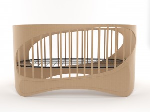 baby crib Modelo 3D