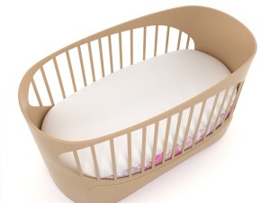 baby crib Modelo 3D
