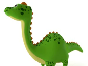 opblaasbare dinosaurus1 3D Model