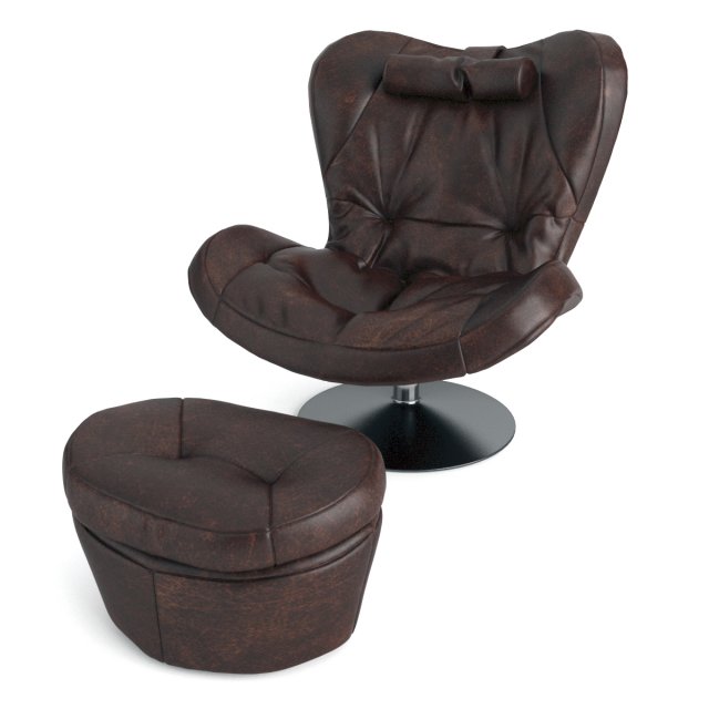 armchair natuzzi sound 3Dモデル .c4d .max .obj .3ds .fbx .stl .blend 