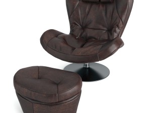 armchair natuzzi sound 3D Model