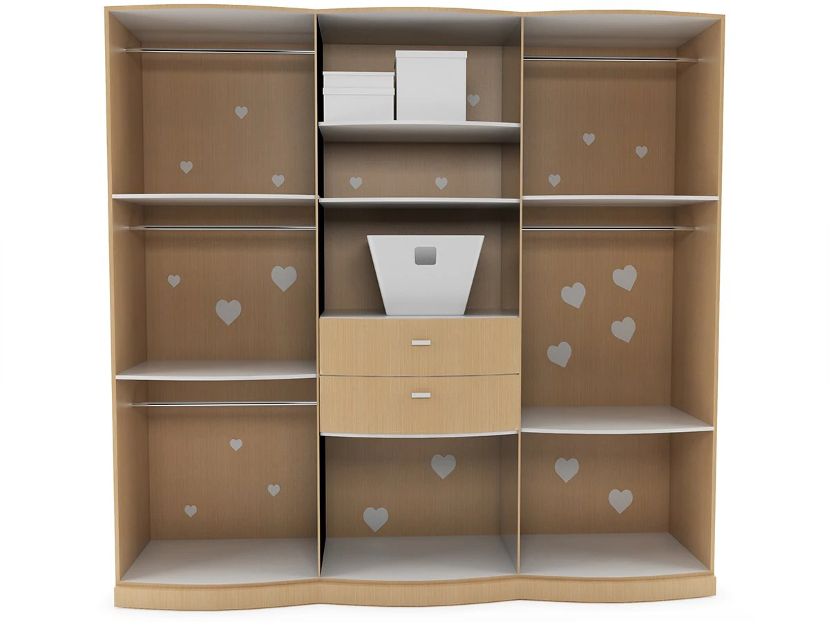 closet 3D Model .c4d .max .obj .3ds .fbx .stl .blend 