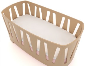 crib baby1 3D Model