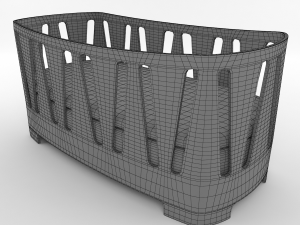 crib baby1 3D Model