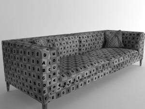 dives sofa bb italia 3D Model