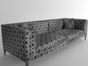 dives sofa bb italia 3D Model