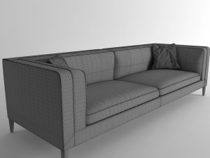 dives sofa bb italia 3D Model