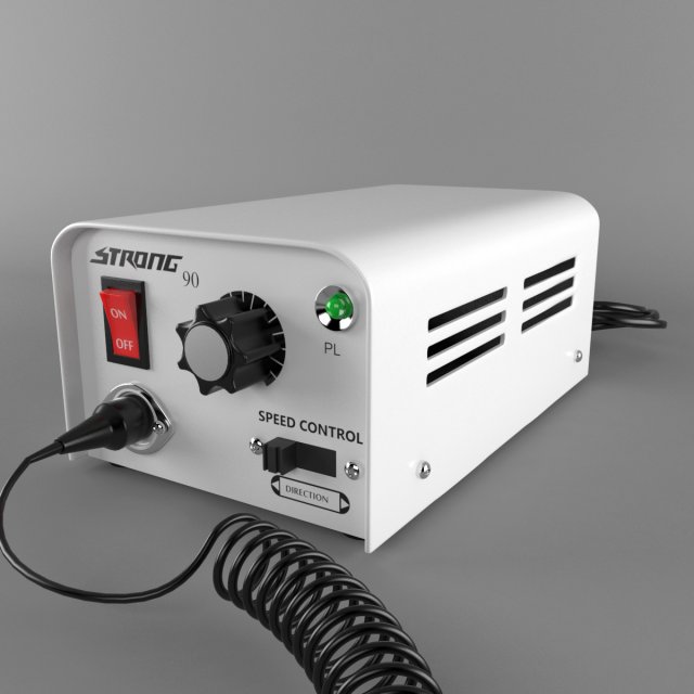 micromotor 3D 모델 .c4d .max .obj .3ds .fbx .stl .blend 