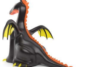 inflatable dragon 3D Model
