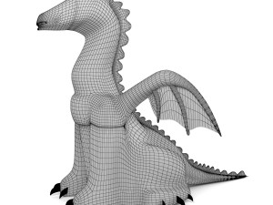 inflatable dragon 3D Model