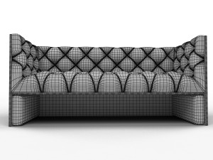 edwards sofa Model 3D