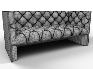 edwards sofa Model 3D