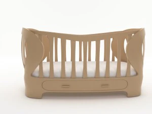 crib baby1 3D Model