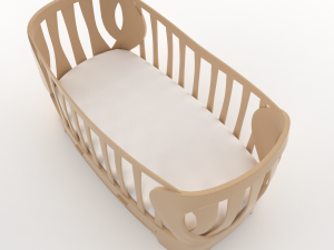 crib baby1 Modelo 3D