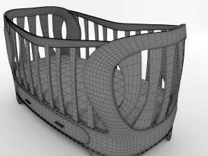 crib baby1 3D Model