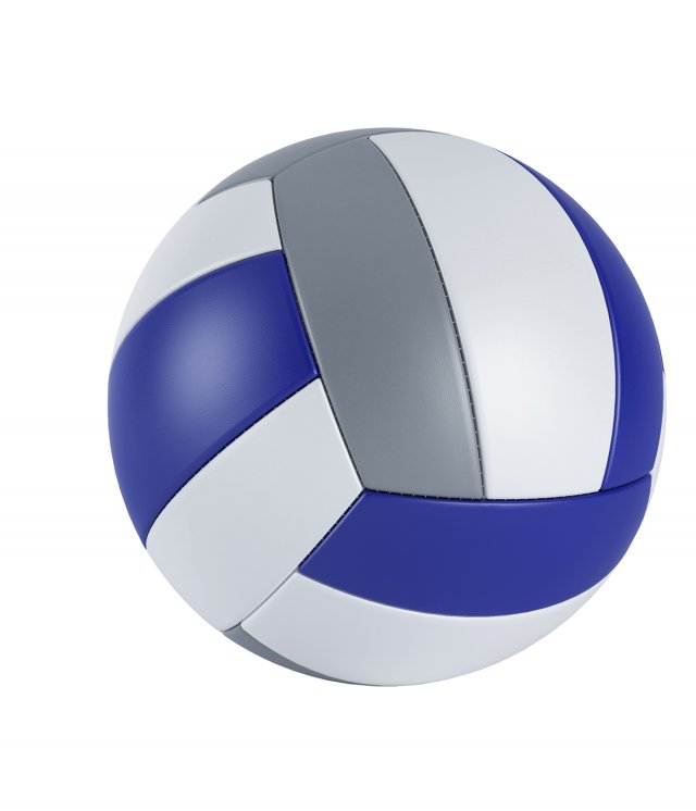 volley ball Model 3D .c4d .max .obj .3ds .fbx .stl .blend 