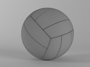 volley ball Model 3D