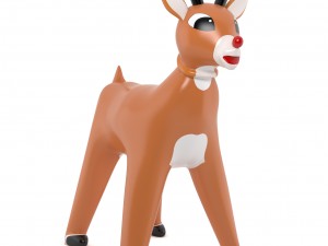 inflatable rudolph 3D 模型