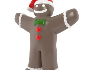 インフレータブルジンジャーブレッド 3Dモデル