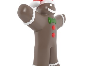 inflatable gingerbread Model 3D