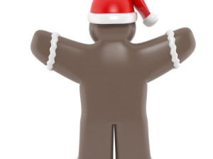 inflatable gingerbread Model 3D