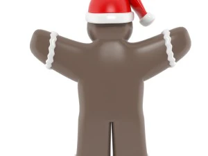 インフレータブルジンジャーブレッド 3Dモデル