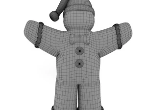 インフレータブルジンジャーブレッド 3Dモデル