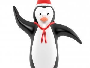Pinguin 3D Modell
