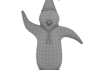 pengun Model 3D