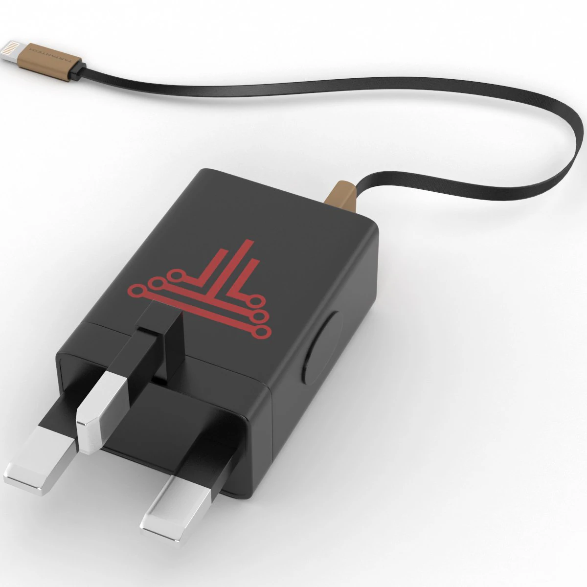 uk charger iphone 3D Model .c4d .max .obj .3ds .fbx .stl .blend 