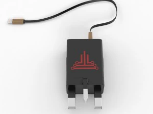 uk charger iphone 3D Model