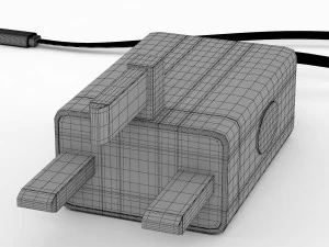 uk charger iphone 3D Model