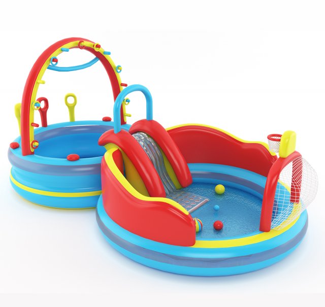 inflatable kid 3D Модель .c4d .max .obj .3ds .fbx .stl .blend 