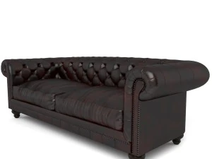 sofa chesterfield 3D Model