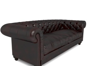 sofa chesterfield 3Dモデル
