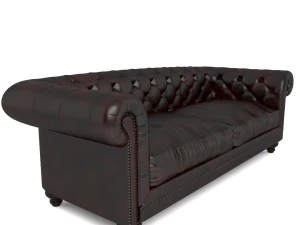 sofa chesterfield 3D Model