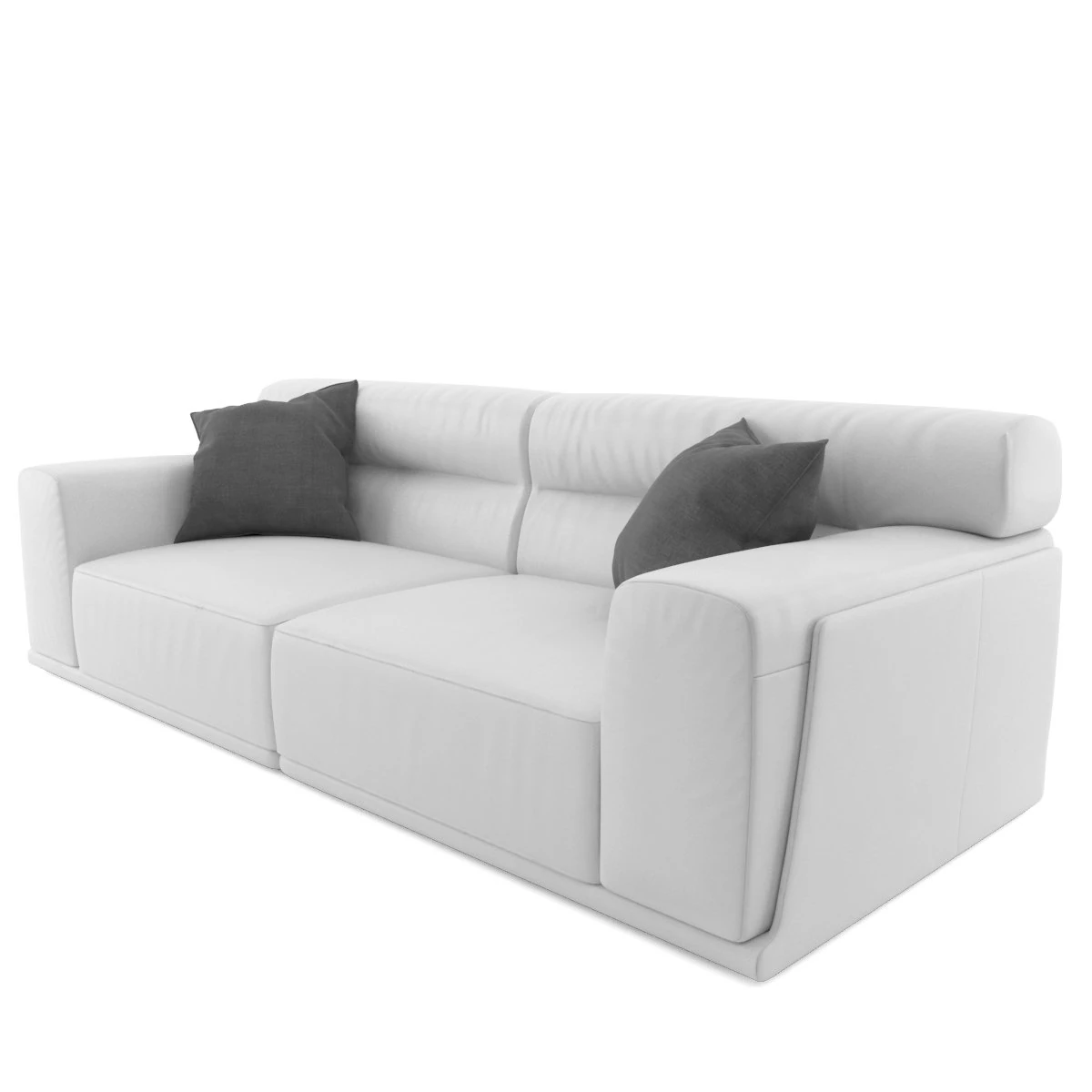 dorian natuzzi italia sofa1 3D Model .c4d .max .obj .3ds .fbx .stl .blend