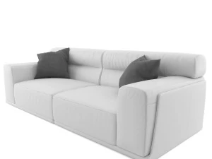 sofa dorian natuzzi italia1 Model 3D