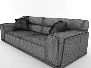 dorian natuzzi italia sofa1 3D Model