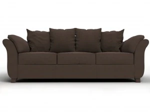 sofa z tkaniny 01 Model 3D