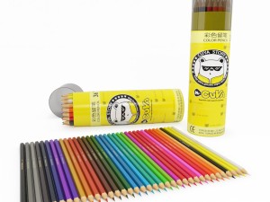 colored pencil Modello 3D