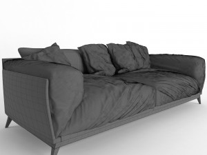 faubourg sofa 3D Model