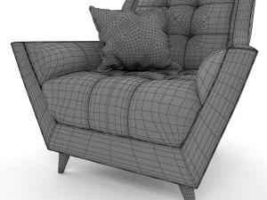 fitzgerald sofa collection 3D Model