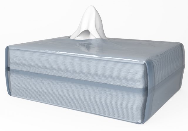kleenex Modèle 3D .c4d .max .obj .3ds .fbx .stl .blend 