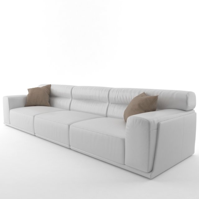 dorian natuzzi italia sofa Modello 3D .c4d .max .obj .3ds .fbx .stl .blend 