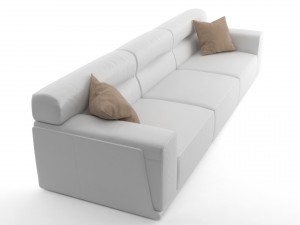 dorian natuzzi italia sofa Modello 3D