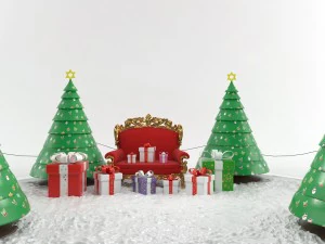 充气雪球 3D 模型