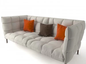 husk sofa 2 b b italia 3D Model