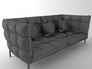 husk sofa 2 b b italia 3D Model