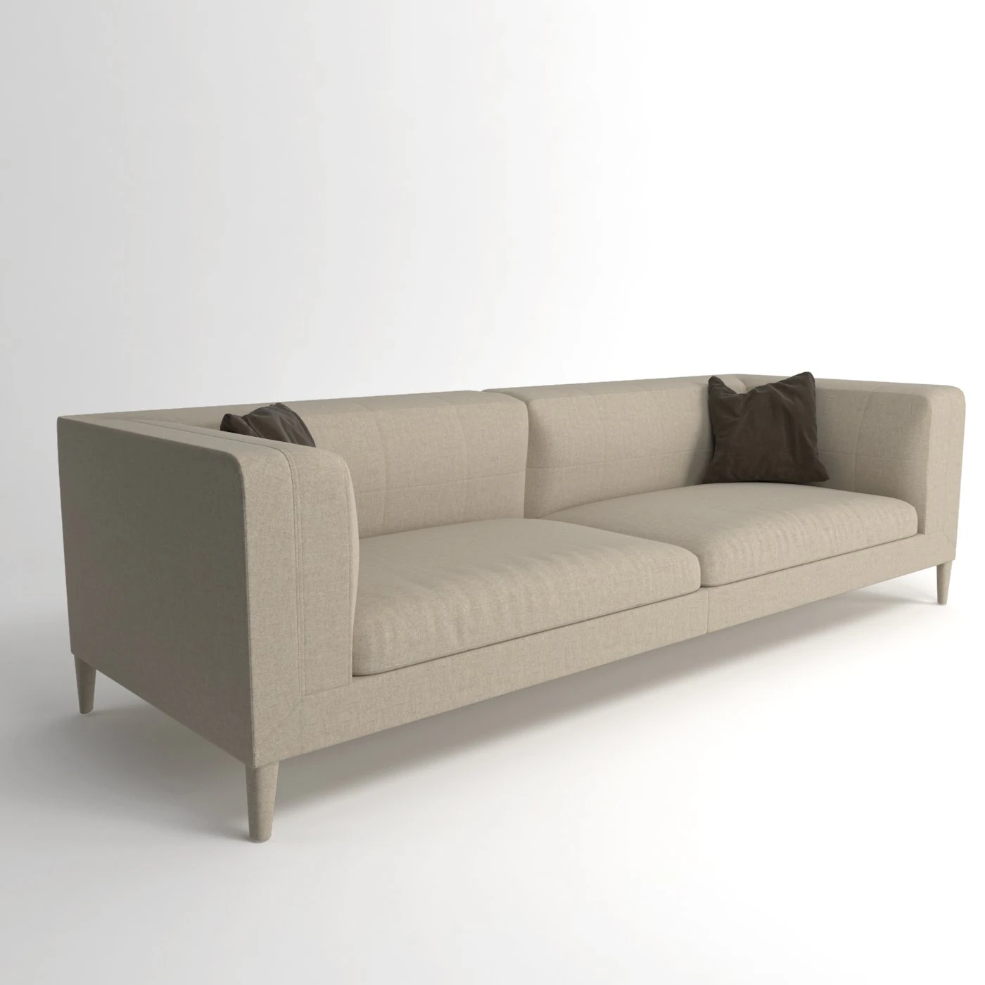 dives sofa bb italia 3D Model .c4d .max .obj .3ds .fbx .stl .blend